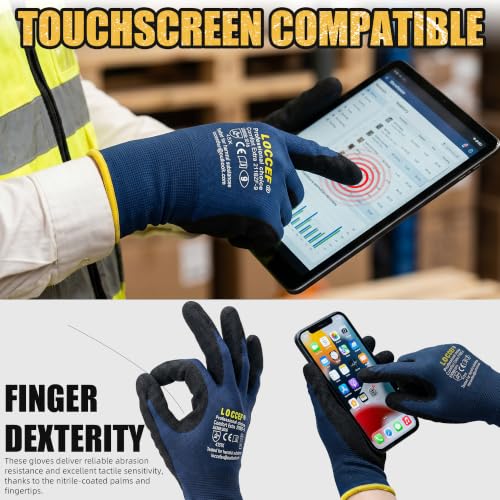 Nitrile Work Gloves