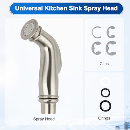 Universal Kitchen Side Sprayer Compatible with Moen Faucet