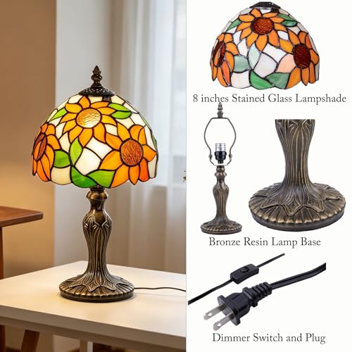 8 inch Tiffany Style lamp