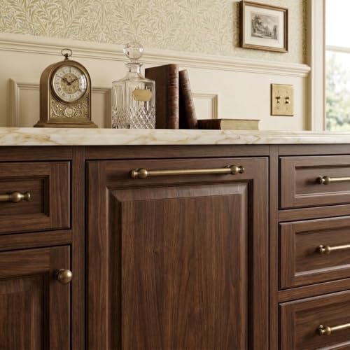 1-Pack 12-Inch(305mm) Antique Brass Cabinet Pulls (Antique Brass / Appliance Pull 12"(305mm) Hole Center)