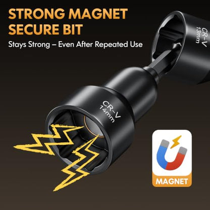 Magnetic Impact Nut Driver Set