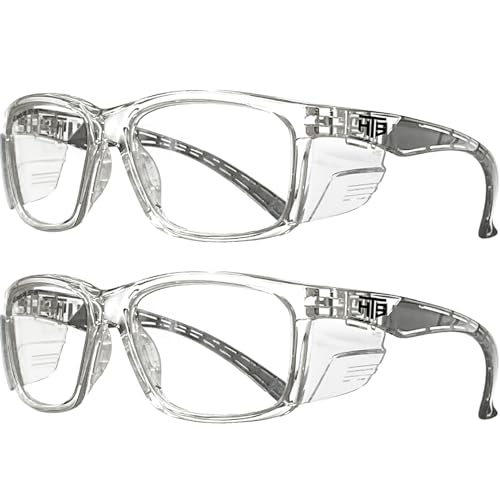 E60 Anti Fog Safety Glasses with Side Shields ANSI Z87 Eye Protection for Men Women Lab Chemistry Goggles DIY