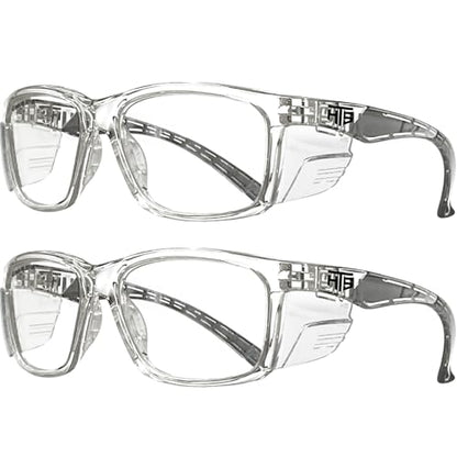 E60 Anti Fog Safety Glasses with Side Shields ANSI Z87 Eye Protection for Men Women Lab Chemistry Goggles DIY