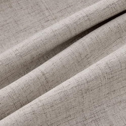 100% Blackout Linen Curtains 2 Panels Set for Bedroom Solid Luxury Decor Thermal Insulation Room Darkening Back Tab Rod Pocket Drapes for Living Room Nursery