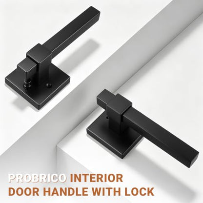 Door Handle Heavy Duty Square Reversible Door Lock
