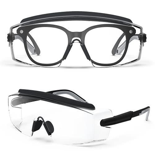 Anti fog Safety Glasses Over Glasses