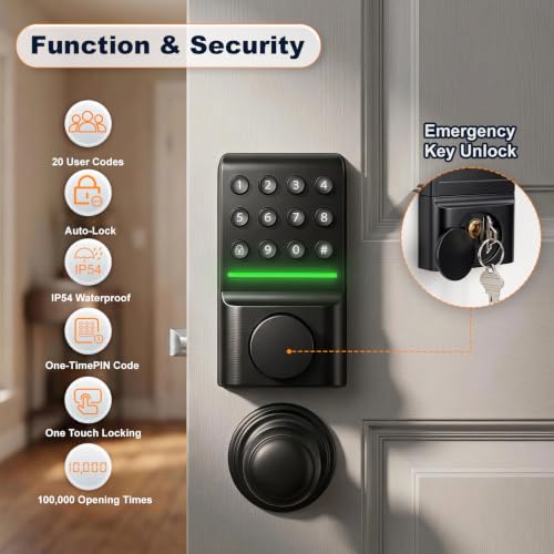 Offline Smart Keypad Doorlock