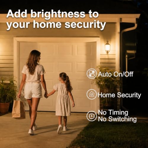 Outdoor Dusk to Dawn Sensor LED Light Bulbs