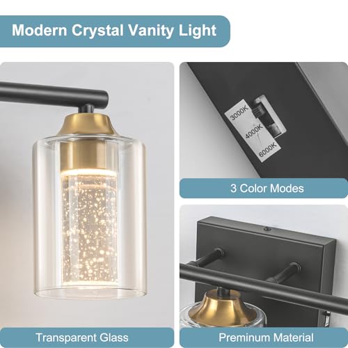Led Crystal Vanity Light