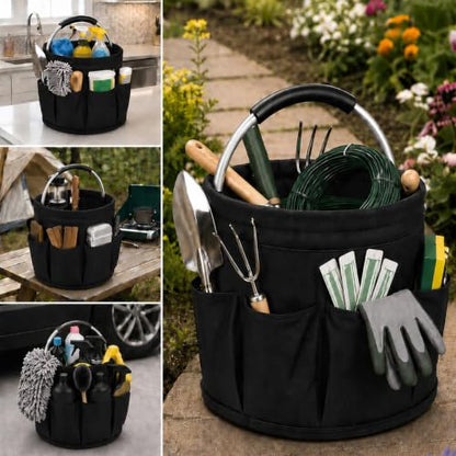Garden Tool Organizer Tote with Non