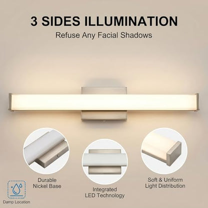 Modern LED Bathroom Light Fixtures