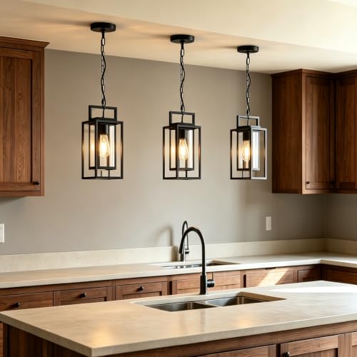Double Cage Pendant Outdoor Wall Lighting