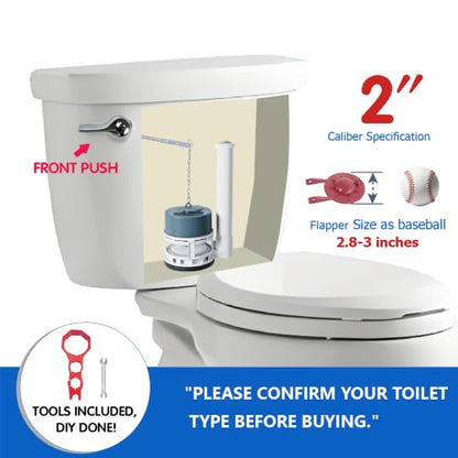 Toilet Tank Repair Kit with a Toolkit