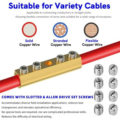 Mechanical Screw Splice Connectors