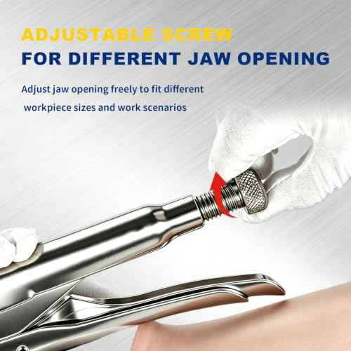 Curved Jaw Locking Pliers 7 (7-Inch)