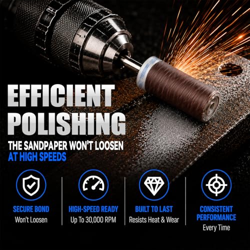 Sanding Drums for Dremel with 1