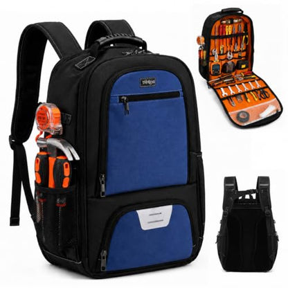 Tool Backpack for Men with Laptop Sleeve