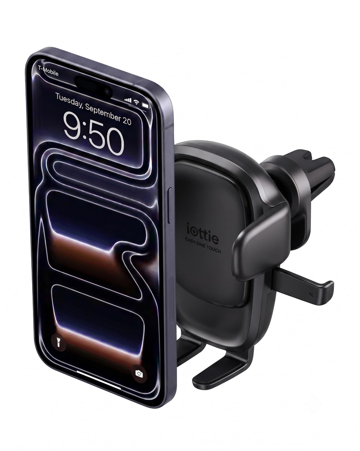 Easy One Touch Advanced Air Vent Car Mount for Smartphone iPhone 18 (Advanced)