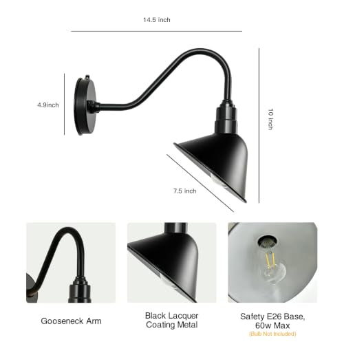 7.5" Gooseneck Sign Light