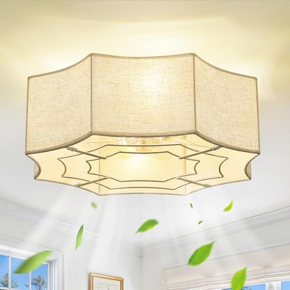 Boho Ceiling Fans with Lights