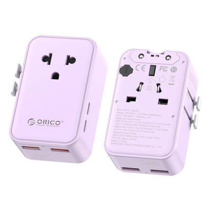 European Travel Plug Adapter USB C