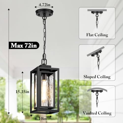 Modern Outdoor Pendant Light