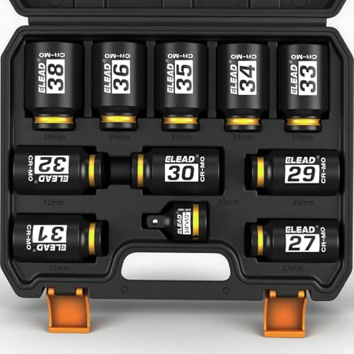 1 2'' Drive Deep Impact Socket Set