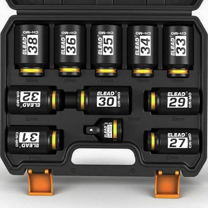 1 2'' Drive Deep Impact Socket Set
