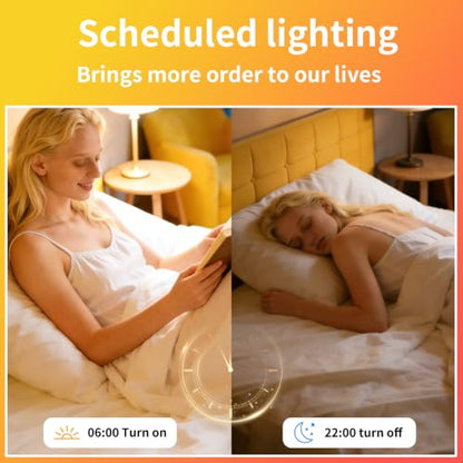 Smart E26 LED Bulbs with Remote Control and App Control