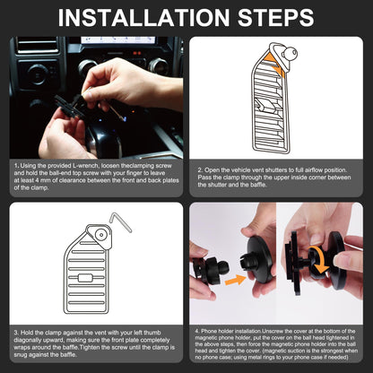 CNC Vent Phone Holder (Fits F150 2015-2020)