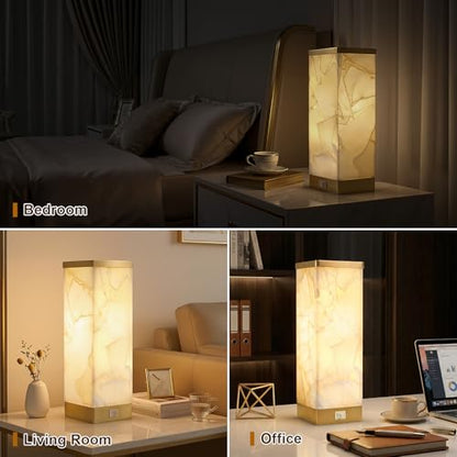 Alabaster Table lamp Series