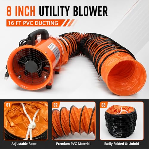 Portable Axial Blower Fan