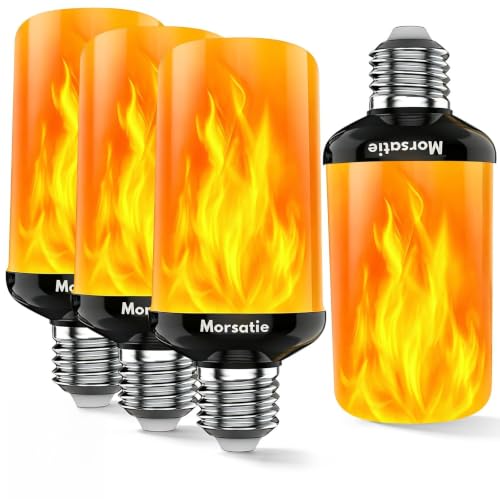 E26 Dusk to Dawn Flame Light Bulbs