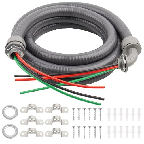 1/2-Inch Nonmetallic Liquid Tight Electrical Conduit Assembly Kit