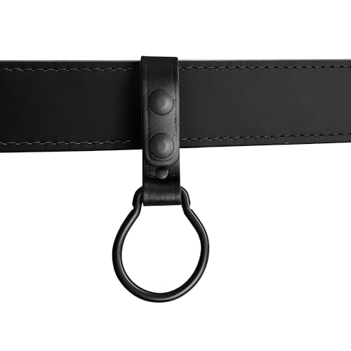 Leather Flashlight Ring Holder for D