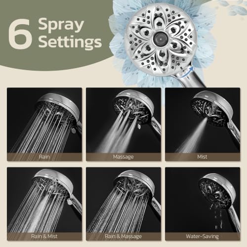 Filtered Shower Head with Handheld