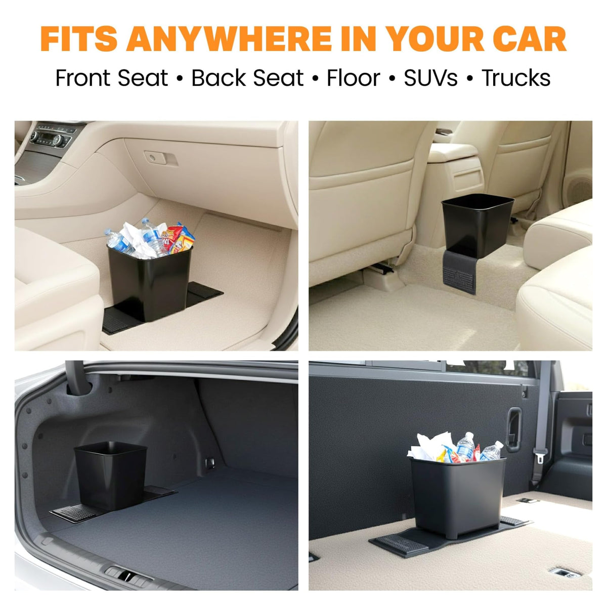 Car Trash Can (Mocha / Small)