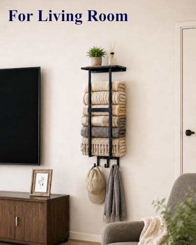 Wall Mounted Towel Rack
