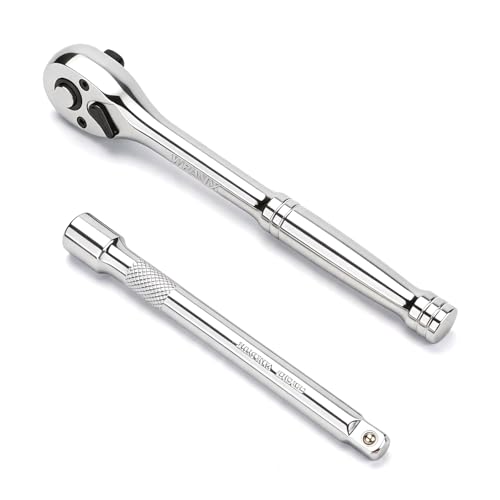 90 Tooth Ratchet Wrench with Extension Bar