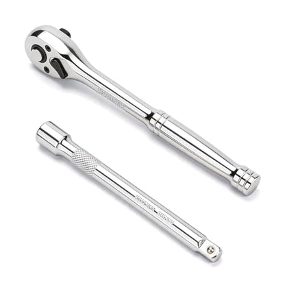 90 Tooth Ratchet Wrench with Extension Bar