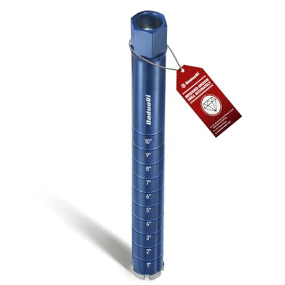 1 3 4" Core Drill Bit with Etched Depth Scale (1 3/4 Inch)