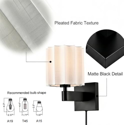 Plug in Wall Sconce