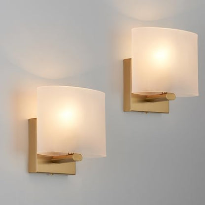Modern Acrylic Shade Wall Light Fixture