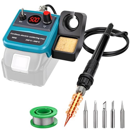 Cordless Soldering Iron for Power Tool Battery
