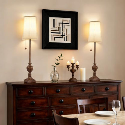 Buffet Table Lamps Set of 2
