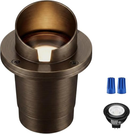 In ground Well Lights Brass