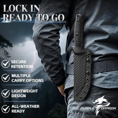 Fixed Blade Knife with Sheath
