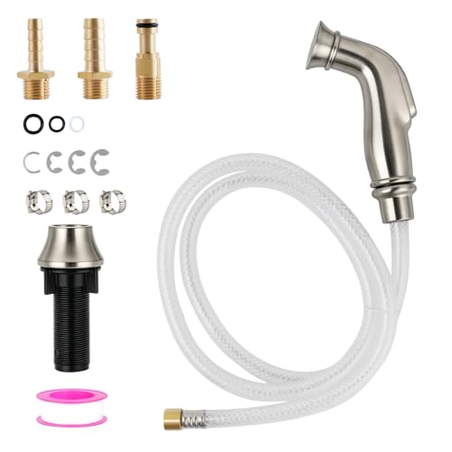 Universal Kitchen Side Sprayer Compatible with Moen Faucet