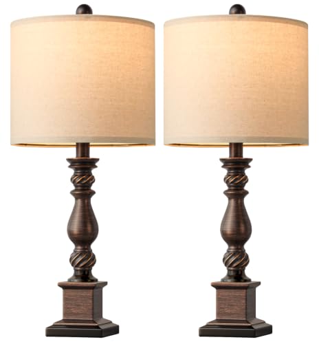 Traditional Table Lamp Set of 2