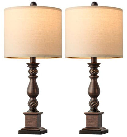 Traditional Table Lamp Set of 2